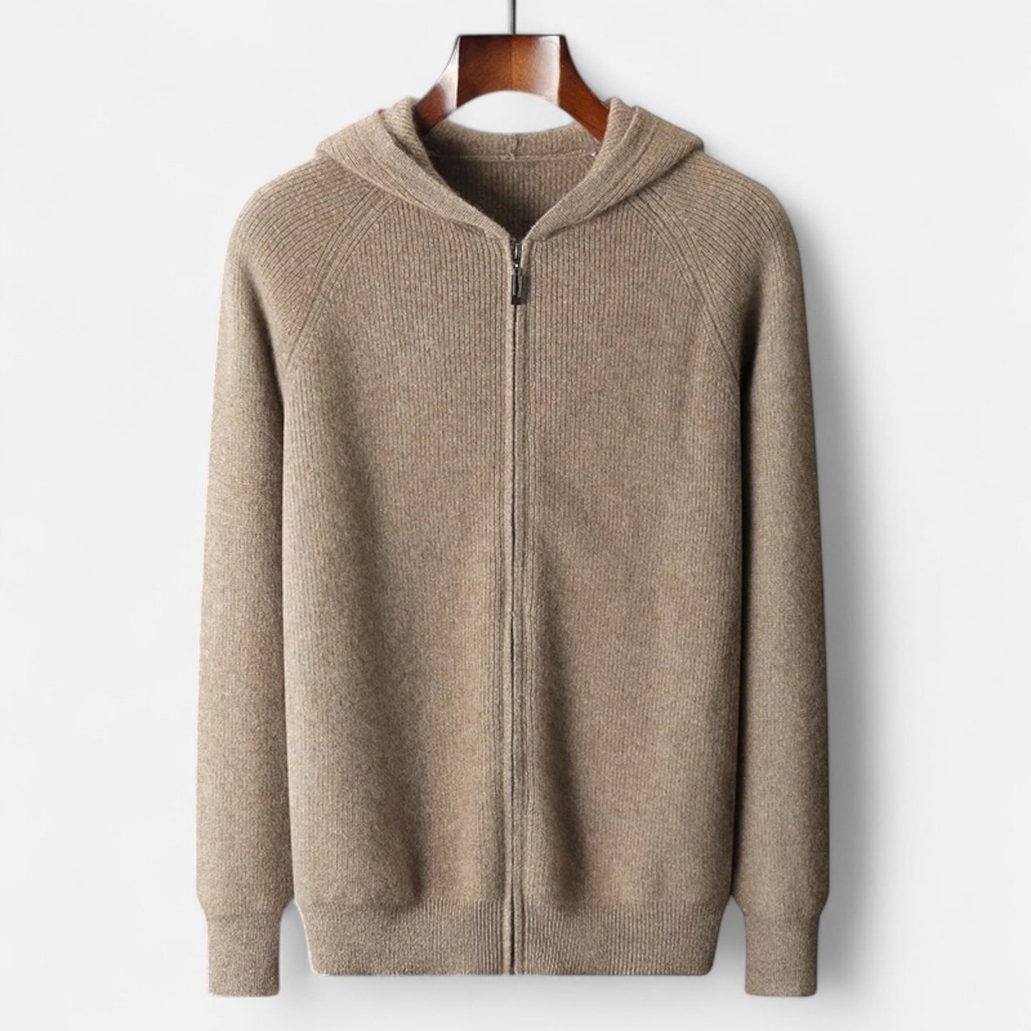 Premium Men's Zipped Hoodie – Smart Heritage Merino Knitwear for Ultimate Comfort and Style | Premium Comfort Home & Lifestyle Product UK
