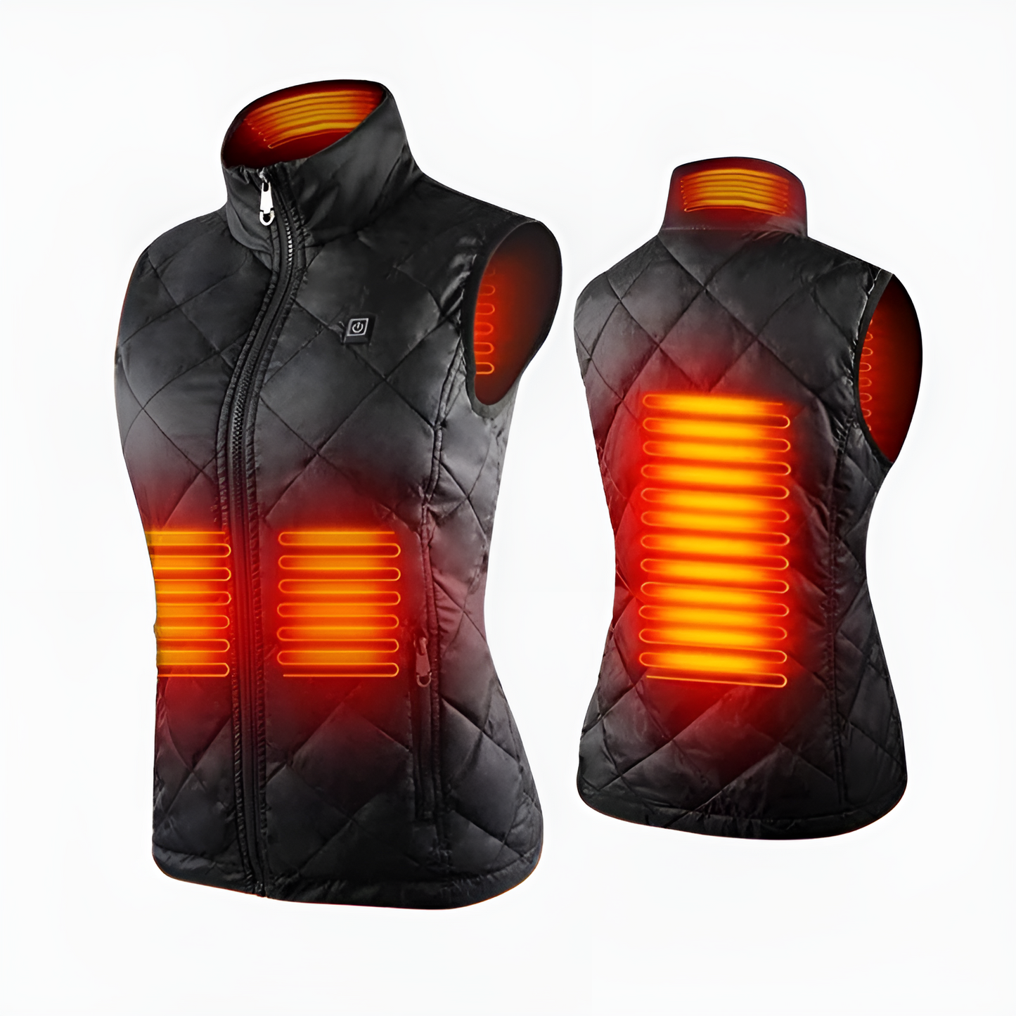 Heated Vest for Women with Dual Control & 9 Heating Zones – Warmth & Comfort for All Seasons, Perfect for Outdoor Activities