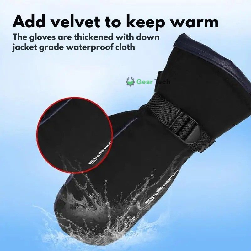 Electric Heated Gloves | USB Rechargeable Hand Warmers | Waterproof, Dual-Sided Heating for Skiing, Hiking, and Daily Use
