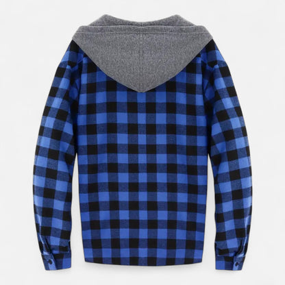 Premium Men's Button-Up Hooded Sweater - Smart Casual Wear for All Seasons, Essential for Stylish Comfort | Premium Comfort Home & Lifestyle Product UK