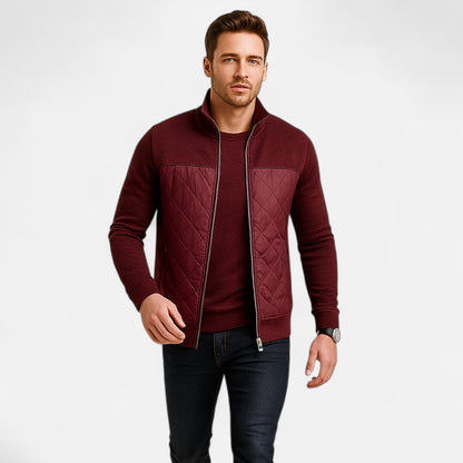 Premium Men's Zip Jacket – Smart Knit Autumn Elegance for Stylish Casual Wear and Professional Outfits | Premium Comfort Home & Lifestyle Product UK