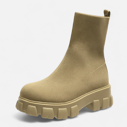 Premium Women's Slip-On Boots – Smart Heritage Round Toe Style for Comfort and Versatility | Premium Comfort Home & Lifestyle Product UK