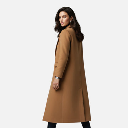 Premium Women's Winter Overcoat – Smart Lapel Collar Elegance for Professional Style and Warmth | Premium Comfort Home & Lifestyle Product UK