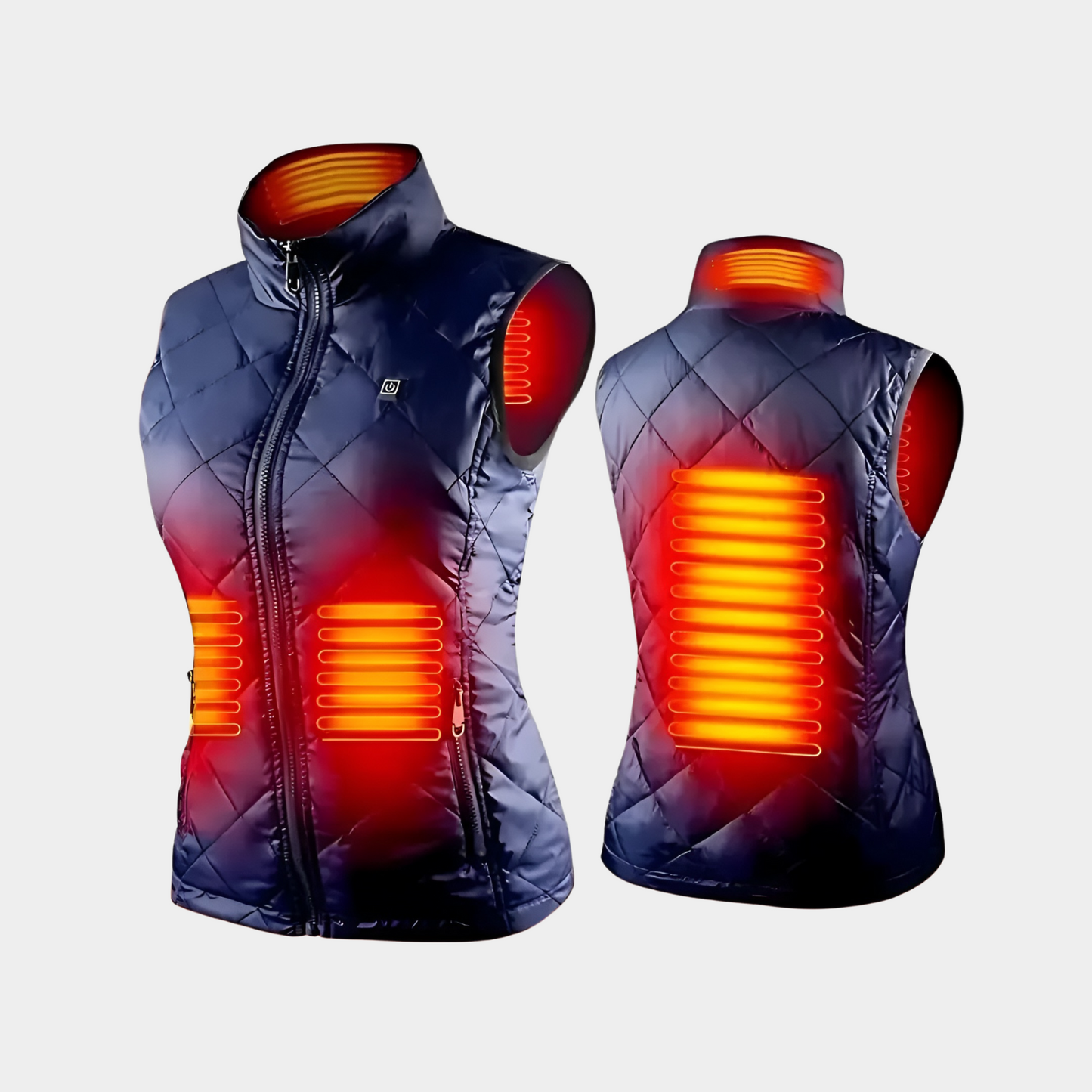 Heated Vest for Women with Dual Control & 9 Heating Zones – Warmth & Comfort for All Seasons, Perfect for Outdoor Activities