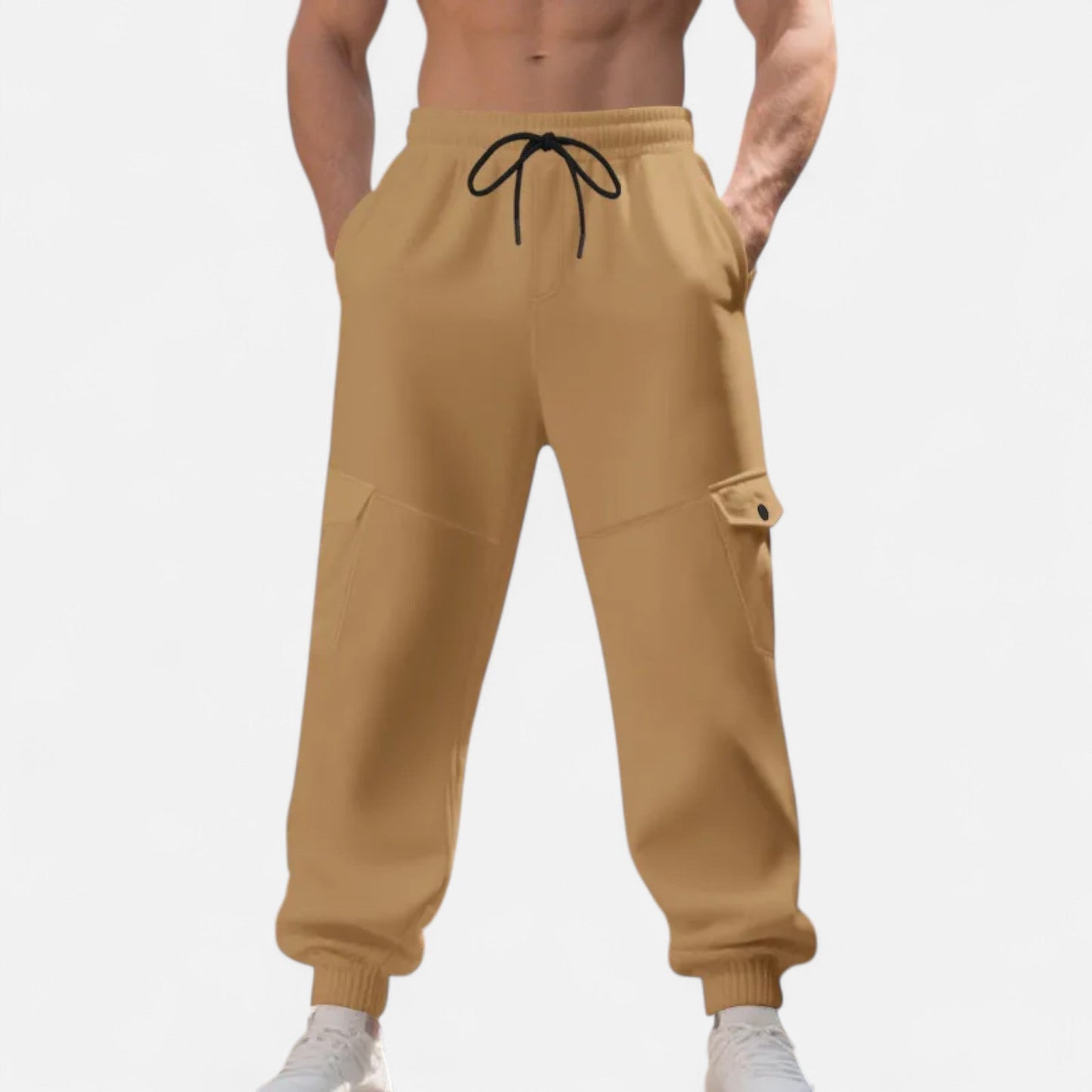 Men’s Premium Cargo Pants – Smart Ankle-Banded Classic Trousers for Everyday Wear and Outdoor Adventures | Premium Comfort Home & Lifestyle Product UK