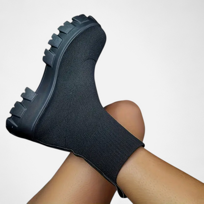 Premium Women's Slip-On Boots – Smart Heritage Round Toe Style for Comfort and Versatility | Premium Comfort Home & Lifestyle Product UK