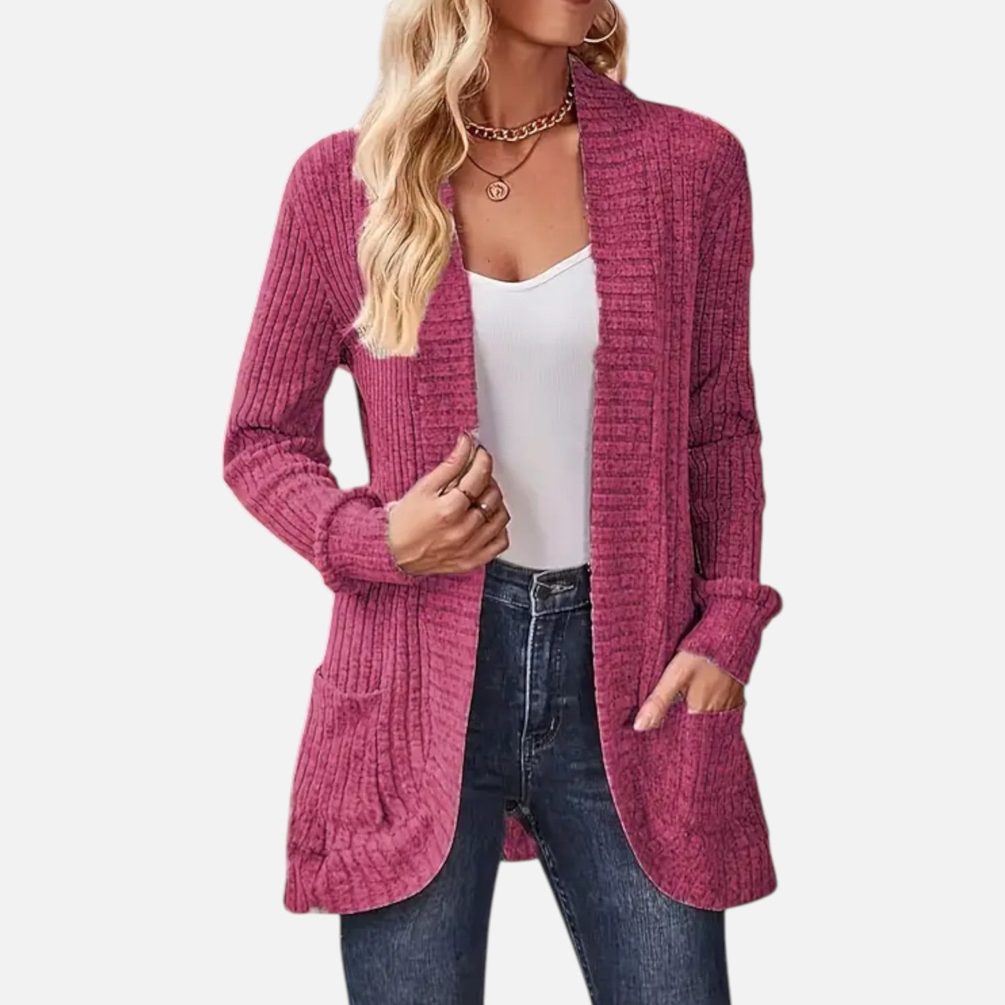 Premium Women's Knit Cardigan – Smart Casual Essential for Every Wardrobe, Perfect for Work or Weekend Outings | Premium Comfort Home & Lifestyle Product UK
