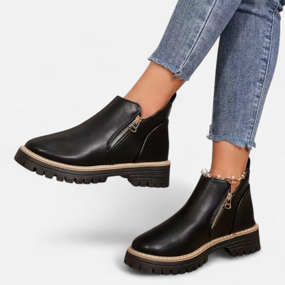 Premium Women’s Chunky Sole Short Boots – Stylish, Comfortable, and Versatile Footwear for Every Occasion | Premium Comfort Home & Lifestyle Product UK