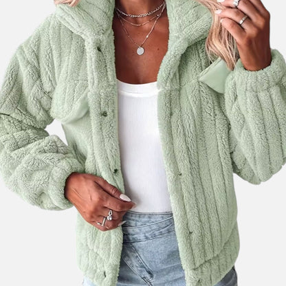 Premium Women’s Plush Casual Jacket | Smart & Comfortable Outerwear for Everyday Wear | Premium Comfort Home & Lifestyle Product UK