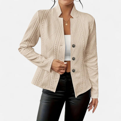 Premium Women's Tailored Jacket – Smart Heritage Lapel Classic for Professional Style and Essential Wardrobe Upgrade | Premium Comfort Home & Lifestyle Product UK