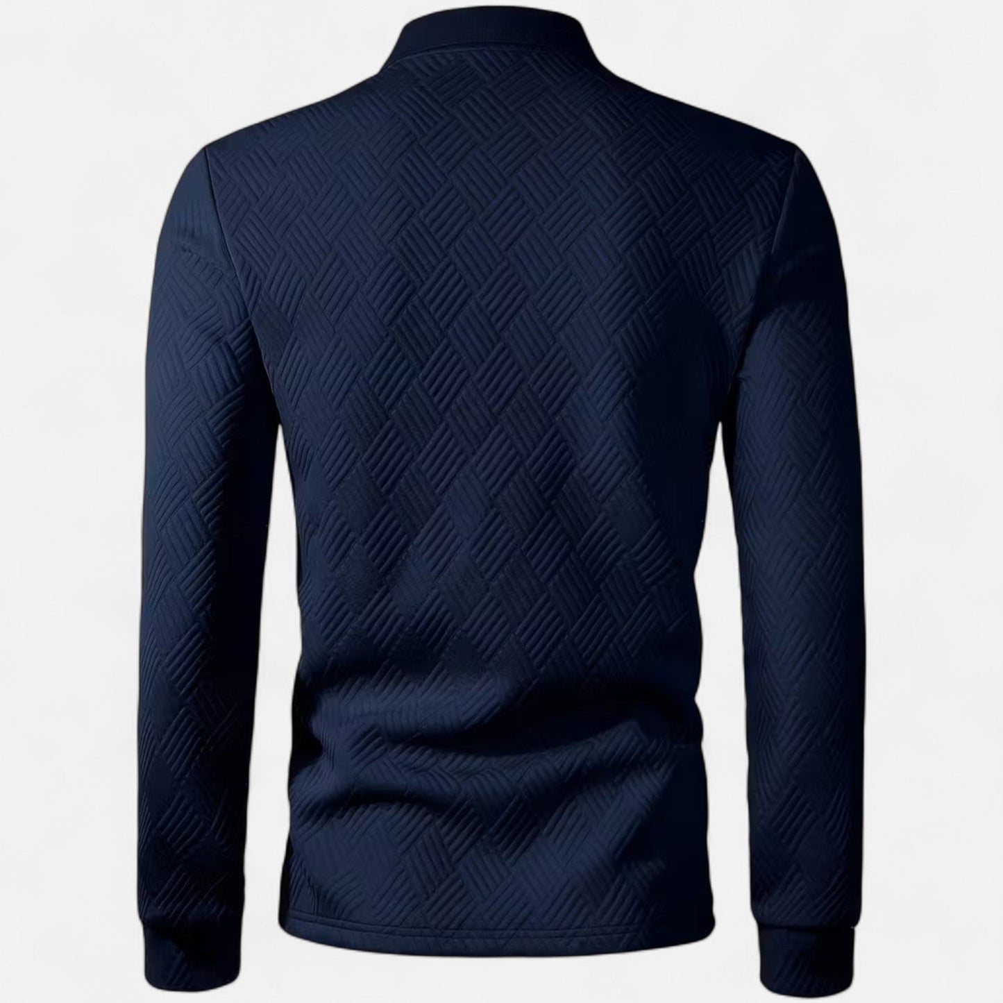 Premium Men's Long Sleeve Polo Shirt - Smart Casual Wear for Work, Golf, or Everyday Style - Essential Wardrobe Staple | Premium Comfort Home & Lifestyle Product UK