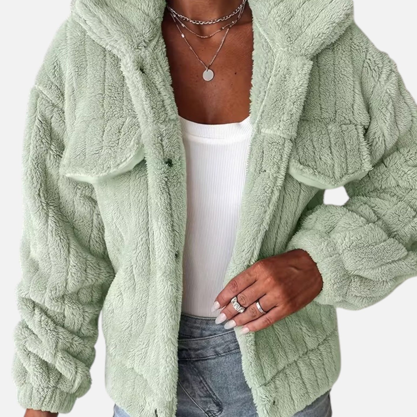 Premium Women’s Plush Casual Jacket | Smart & Comfortable Outerwear for Everyday Wear | Premium Comfort Home & Lifestyle Product UK