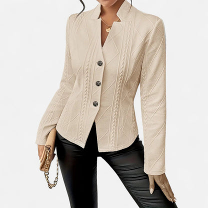 Premium Women's Tailored Jacket – Smart Heritage Lapel Classic for Professional Style and Essential Wardrobe Upgrade | Premium Comfort Home & Lifestyle Product UK
