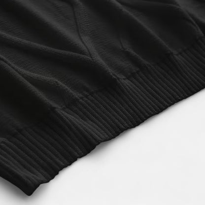 Premium Men's Rib-Knit Turtleneck Sweater - Smart Casual Knitwear for Stylish Winter Outfits - Essential Wardrobe Staple | Premium Comfort Home & Lifestyle Product UK