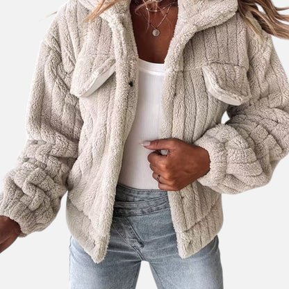 Premium Women’s Plush Casual Jacket | Smart & Comfortable Outerwear for Everyday Wear | Premium Comfort Home & Lifestyle Product UK