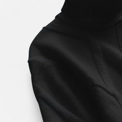 Premium Men's Rib-Knit Turtleneck Sweater - Smart Casual Knitwear for Stylish Winter Outfits - Essential Wardrobe Staple | Premium Comfort Home & Lifestyle Product UK