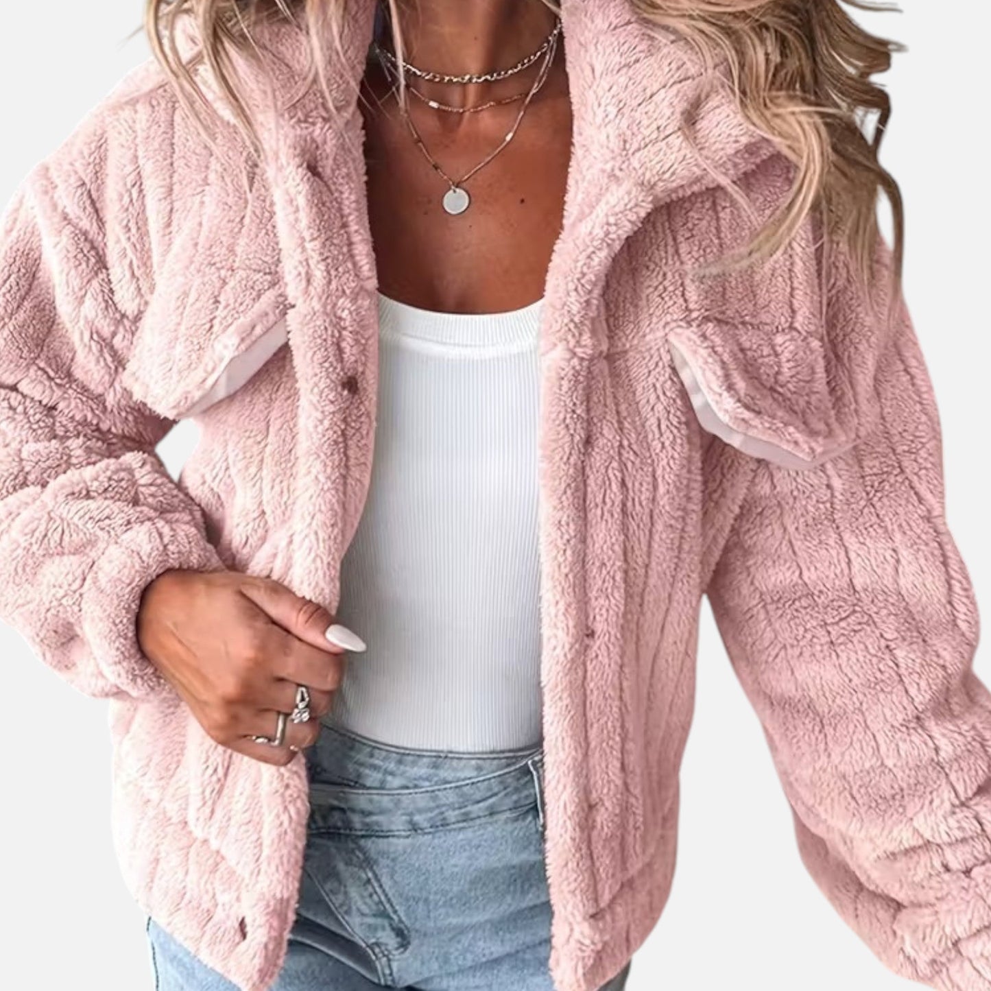 Premium Women’s Plush Casual Jacket | Smart & Comfortable Outerwear for Everyday Wear | Premium Comfort Home & Lifestyle Product UK