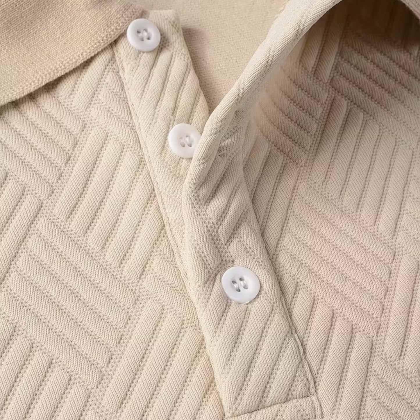 Premium Men's Long Sleeve Polo Shirt - Smart Casual Wear for Work, Golf, or Everyday Style - Essential Wardrobe Staple | Premium Comfort Home & Lifestyle Product UK