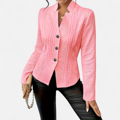 Premium Women's Tailored Jacket – Smart Heritage Lapel Classic for Professional Style and Essential Wardrobe Upgrade | Premium Comfort Home & Lifestyle Product UK