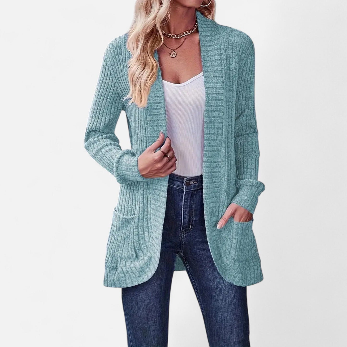 Premium Women's Knit Cardigan – Smart Casual Essential for Every Wardrobe, Perfect for Work or Weekend Outings | Premium Comfort Home & Lifestyle Product UK