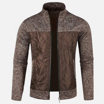 Premium Men's Zip Jacket – Smart Knit Autumn Elegance for Stylish Casual Wear and Professional Outfits | Premium Comfort Home & Lifestyle Product UK
