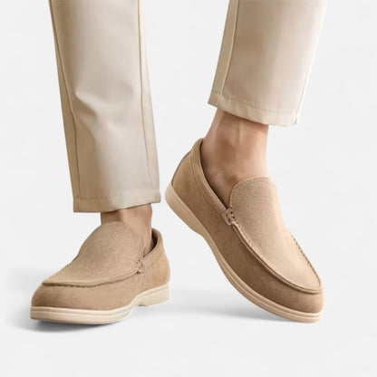 Premium Men's Suede Slip-On Loafers | Smart Casual Footwear for Work & Play | Best Comfortable Loafers for Men | Premium Comfort Home & Lifestyle Product UK