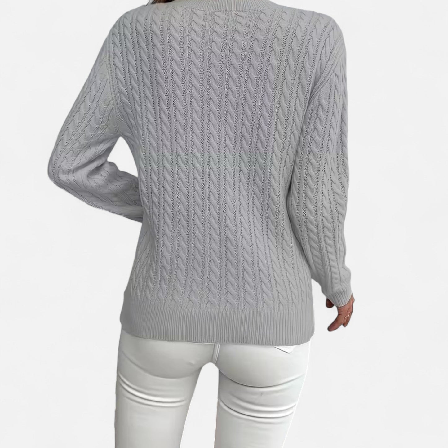 Premium Women's Casual Round-Neck Sweater - Stylish & Comfortable Knitwear for Everyday Wear | Premium Comfort Home & Lifestyle Product UK