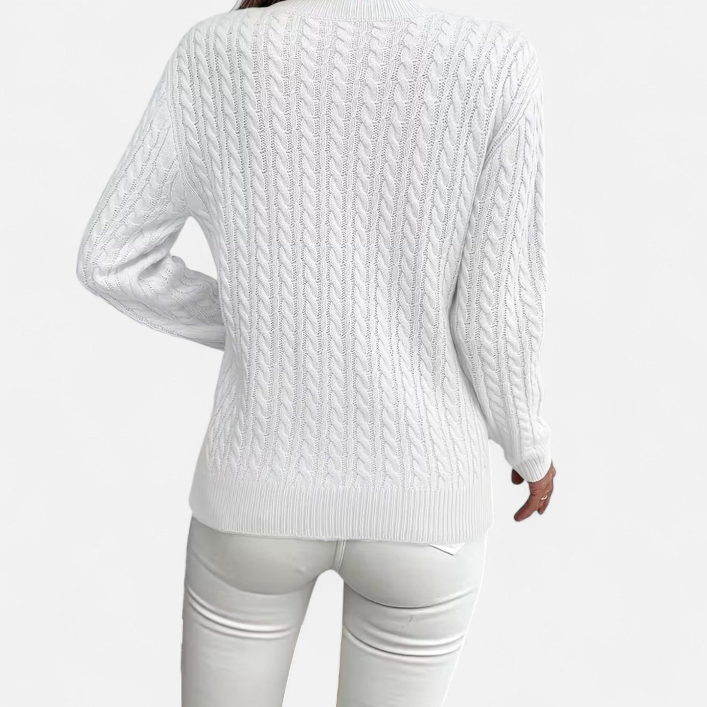 Premium Women's Casual Round-Neck Sweater - Stylish & Comfortable Knitwear for Everyday Wear | Premium Comfort Home & Lifestyle Product UK