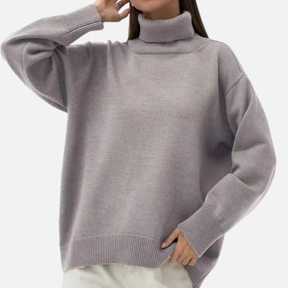 Premium Women's Oversized Turtleneck Sweater - Cozy, Stylish, and Essential for Winter Fashion and Comfort | Premium Comfort Home & Lifestyle Product UK