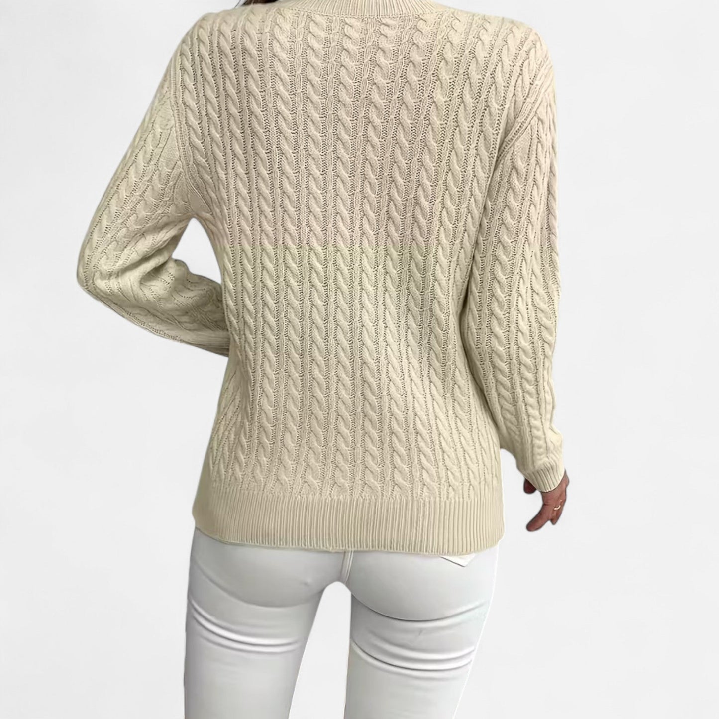 Premium Women's Casual Round-Neck Sweater - Stylish & Comfortable Knitwear for Everyday Wear | Premium Comfort Home & Lifestyle Product UK