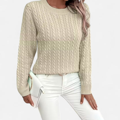 Premium Women's Casual Round-Neck Sweater - Stylish & Comfortable Knitwear for Everyday Wear | Premium Comfort Home & Lifestyle Product UK
