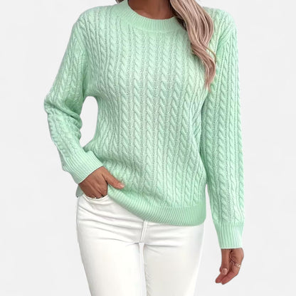 Premium Women's Casual Round-Neck Sweater - Stylish & Comfortable Knitwear for Everyday Wear | Premium Comfort Home & Lifestyle Product UK