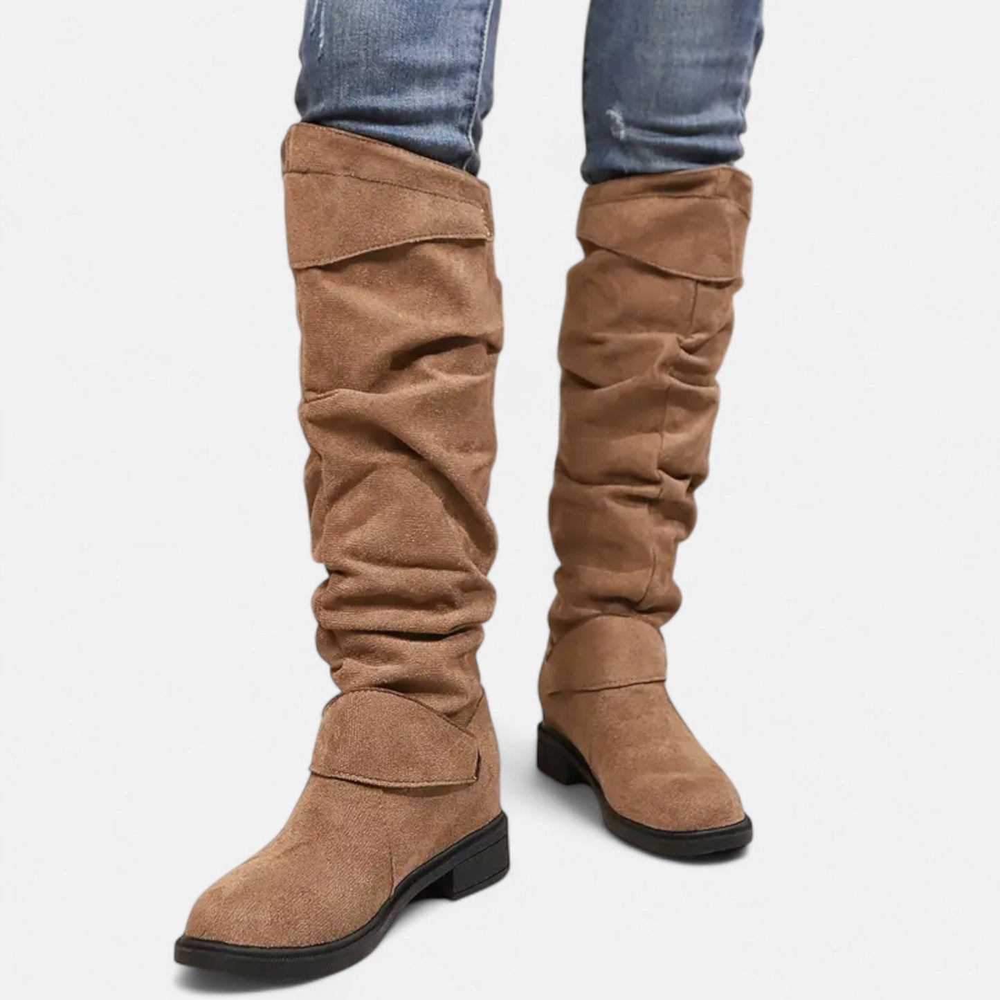 Premium Women's Knee-High Boots with Buckle Belt – Stylish, Elegant Footwear for Every Occasion | Premium Comfort Home & Lifestyle Product UK