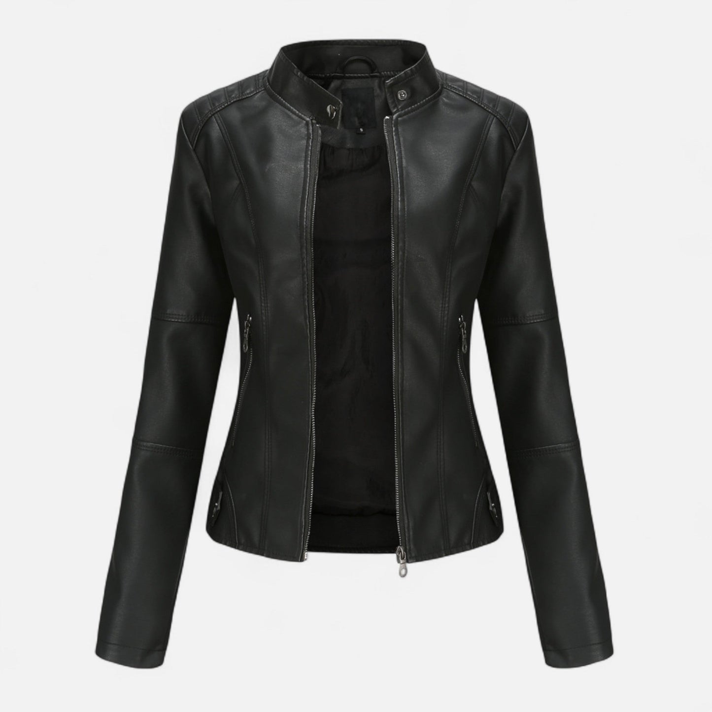 Premium Women's Leather Jacket – Smart Heritage Chic Style for Essential Wardrobe Upgrade | Premium Comfort Home & Lifestyle Product UK