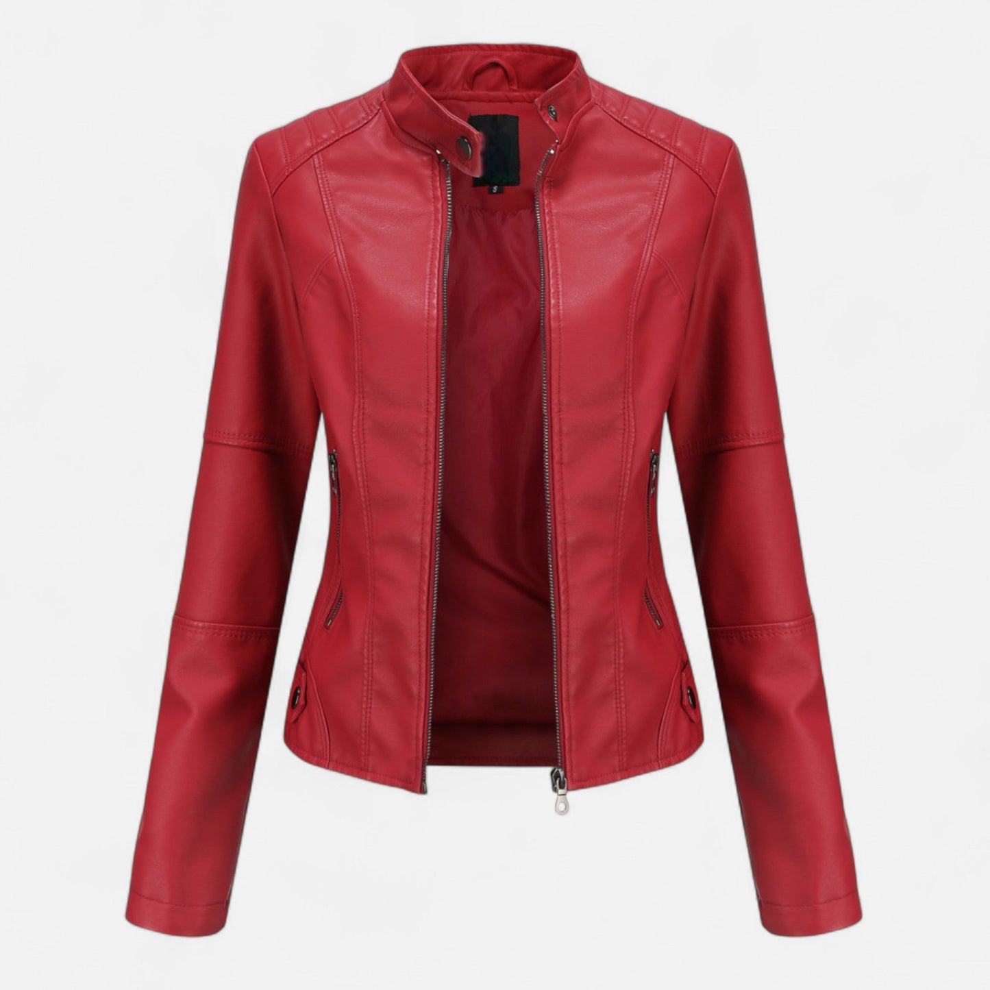 Premium Women's Leather Jacket – Smart Heritage Chic Style for Essential Wardrobe Upgrade | Premium Comfort Home & Lifestyle Product UK
